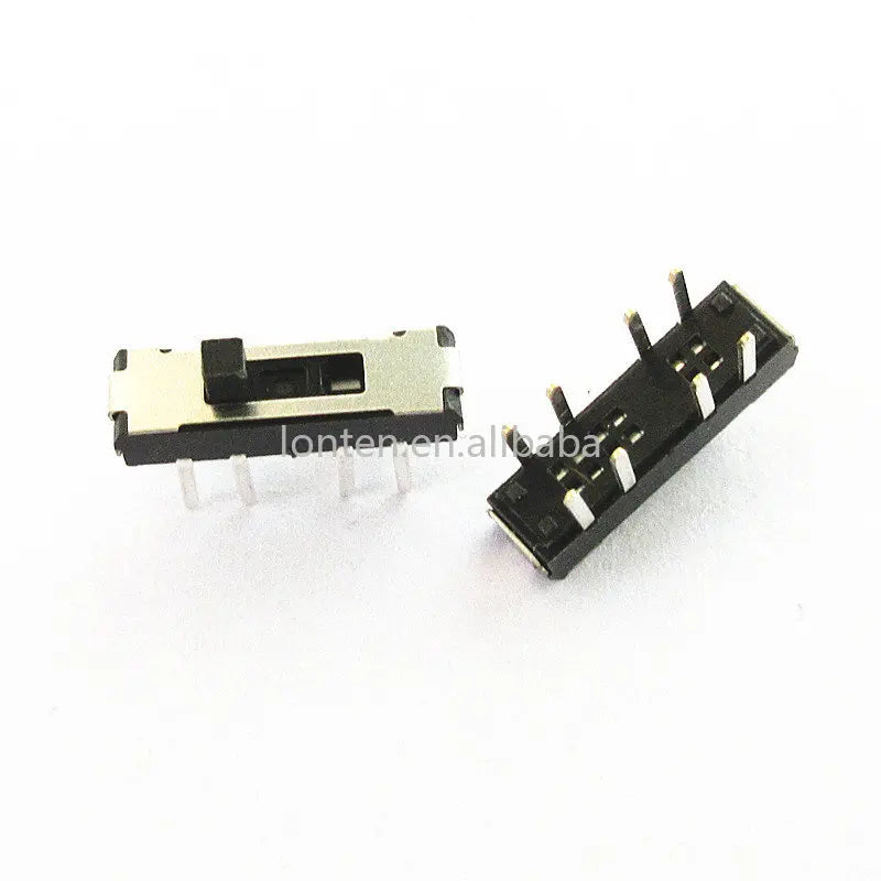 Custom 20Pcs Toggle Switch 8 Pins 3 Files MSS23D18 Vertical Dip 2P3T Micro Switch Manufacturer