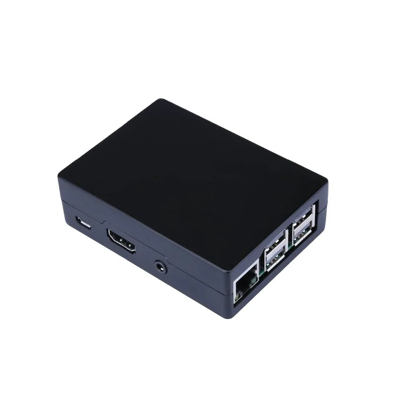 Custom Lonten Raspberry Pi 3 Model B+ Aluminum Black Silver Case RPI 3B Plus Metal Enclosure Silver Box Compatible with RPi 3 Model B Manufacturer