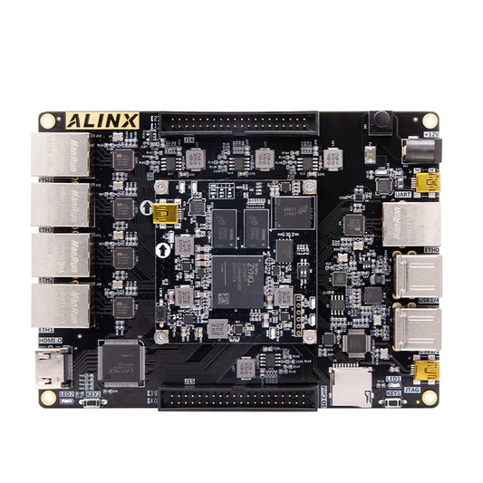 Custom Custom PCB smt pcb pcba AX7021: XILINX Zynq-7000 SoC XC7Z020 ARM 7020 SoMs FPGA Board Multiple Gigabit Ethernet Manufacturer