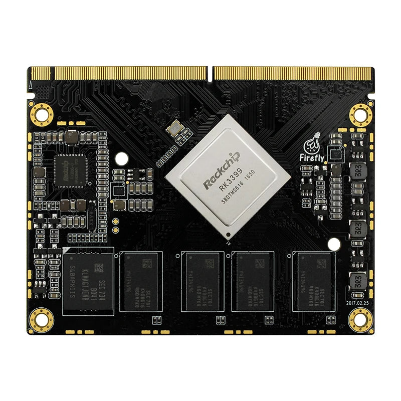 Custom RK3399 Core Board Core-3399J Industrial PC Board A72+A53 Six-Core 64-Bit 2.0GHz Supports Multiple OS Ubuntu Android 2GB+16GB Manufacturer