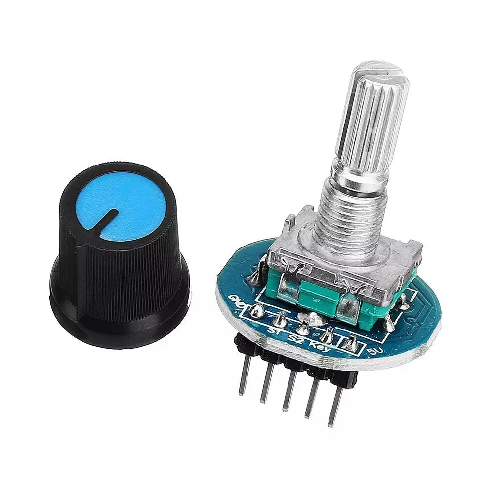 Custom Rotating Potentiometer Knob Digital Control Module Rotary Encoder Controller Switch 5V Diy Kit EC11 For Ardu ino PCB Board Manufacturer