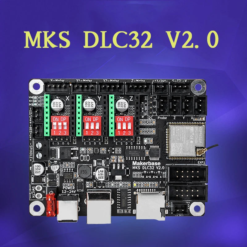 Custom MKS DLC32 V2.0 Offline Controller 32bits ESP32 WIFI GRBL TFT Touch Screen for Desktop Laser Engraving Machine Manufacturer