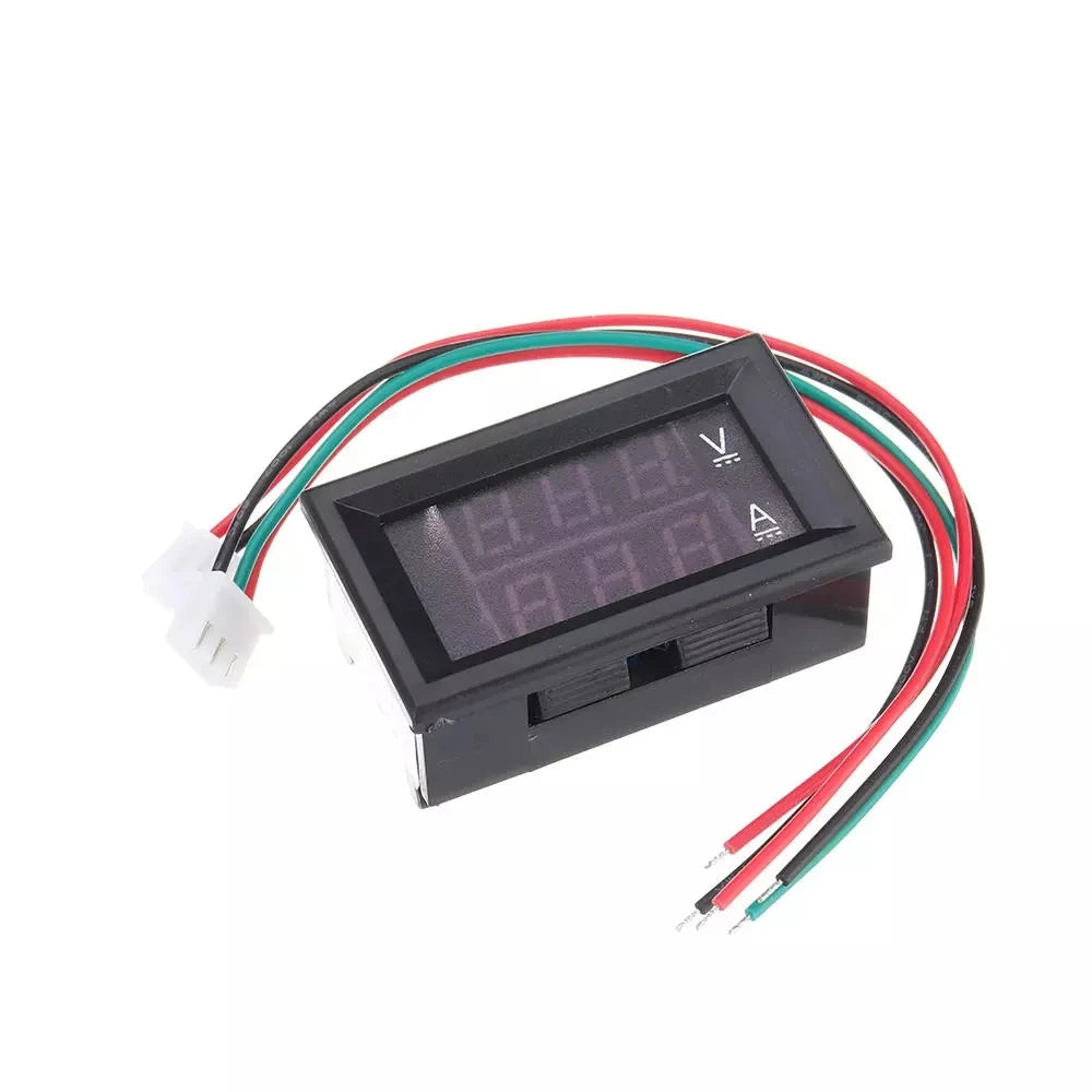 Custom DC 0-200V 200A Digital Dual LED Voltmeter Ammete Voltage Current Panel Meter With 200A/75mV Shunt Manufacturer
