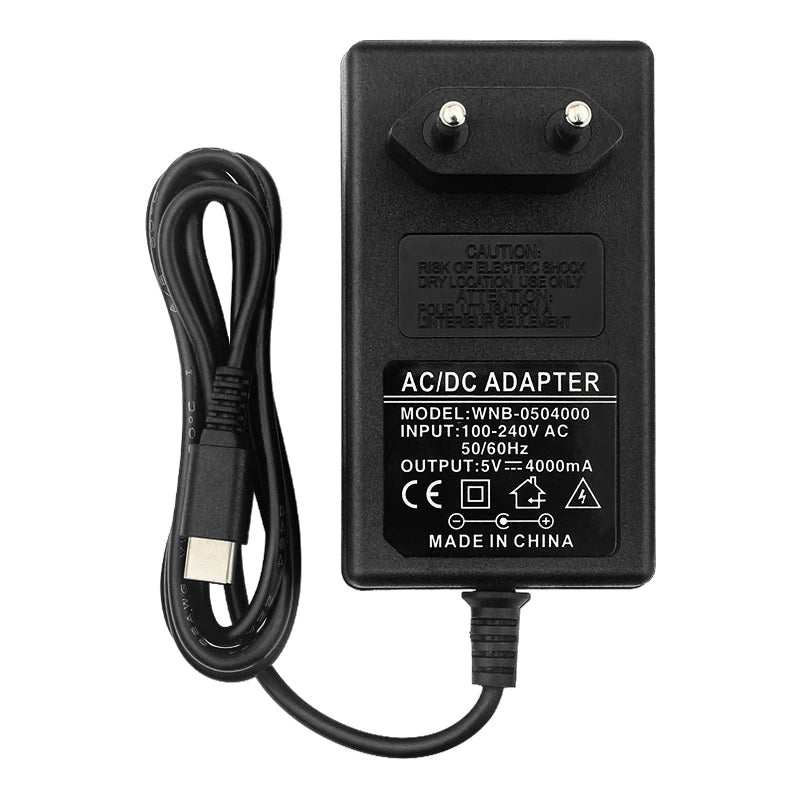 Raspberry Pi 5V 4A 100-240V USB Type C Power Supply EU/US Plug for Orange Pi 4 3 LTS Jetson Nano 2GB