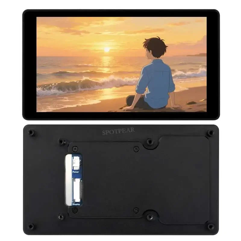 Custom Raspberry Pi 5/7 Inch IPS LCD TouchScreen Display DSI MIPI Interface 720x1280 Resolution for Luckfox Lyra