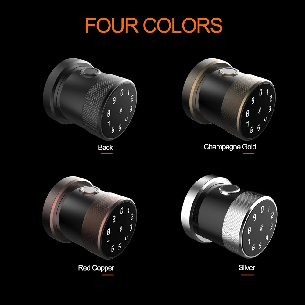 Custom Hot Tuya APP Smart Fingerprint Door lock smart wifi Lock RFID Card password security Home or Hotel lock Digital Keyboard Door lo Manufacturer