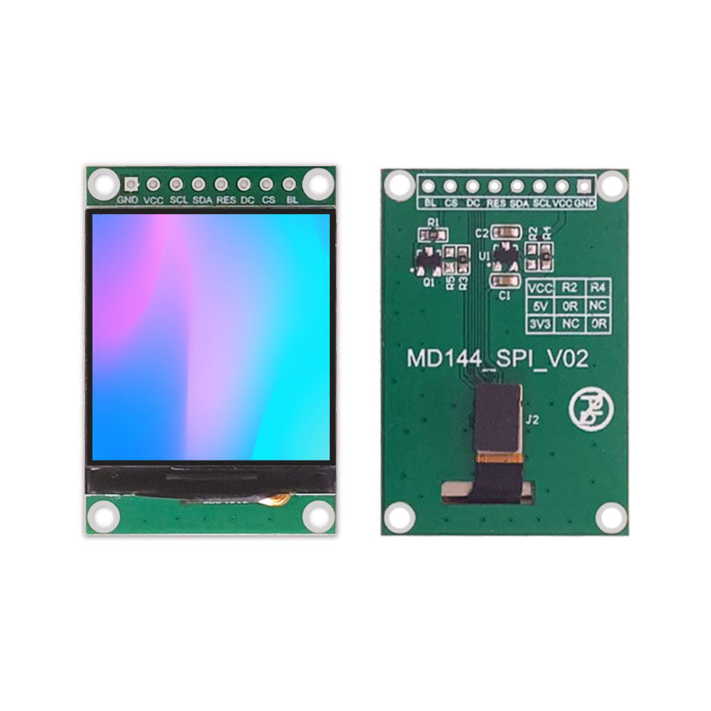 1.44 inch 128*128 HMI Intelligent Smart USART UART Serial TFT LCD Module Display Panel for Arduin0 without Touch Panel Custom