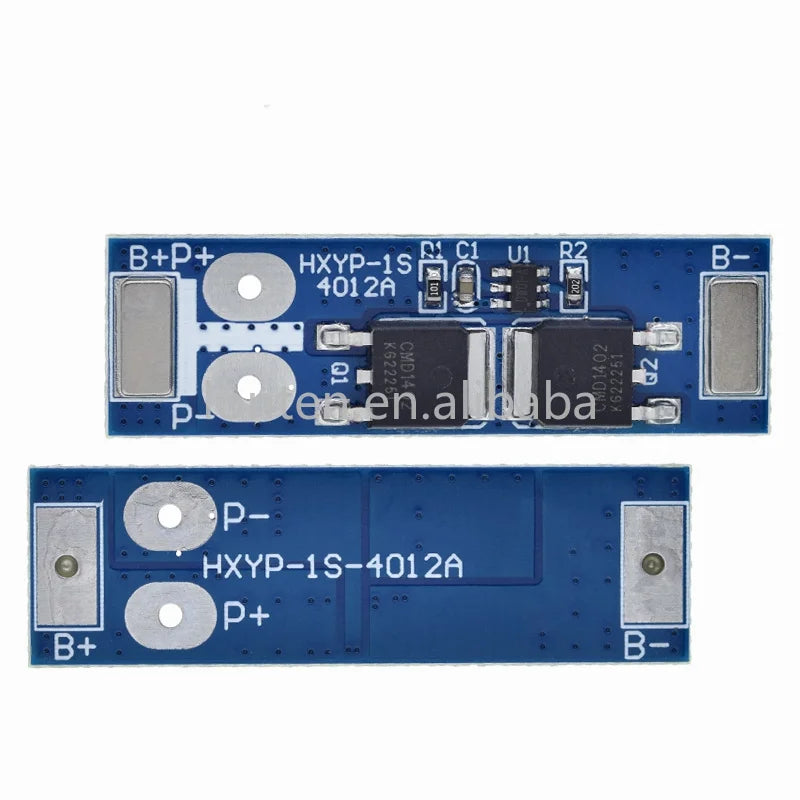 Custom 1S Lifepo4 Battery BMS 1S 3.2V 3.7V 12A Charging Board Short Circuit Protection PCM Self Recovery For Electric Motor/LED Light Manufacturer