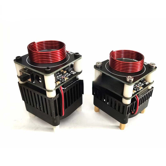 Custom Tesla Coil HFSSTC 10 Minutes Electronic Candle Plasma Flame High Frequency Voltage Generator DC 36V-48V Technology Toys DIY Manufacturer