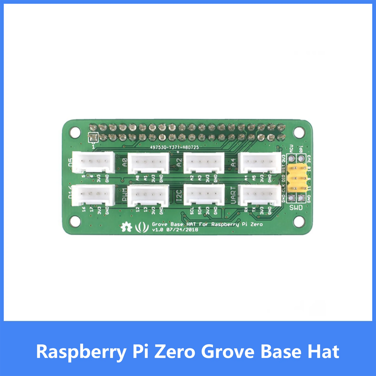 Custom Grove Base Hat for Raspberry Pi zero Manufacturer