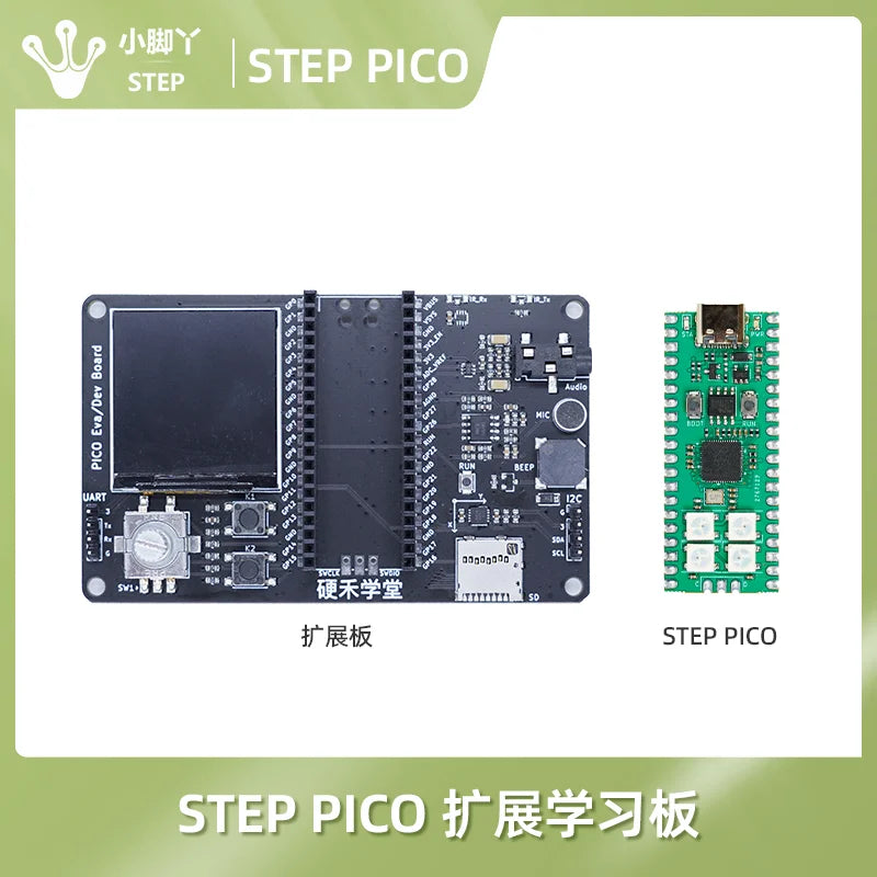 Custom Custom STEP PICO's expansion board is compatible with Raspberry Pi PICO MicroPython embedded game e-sports Manufacturer