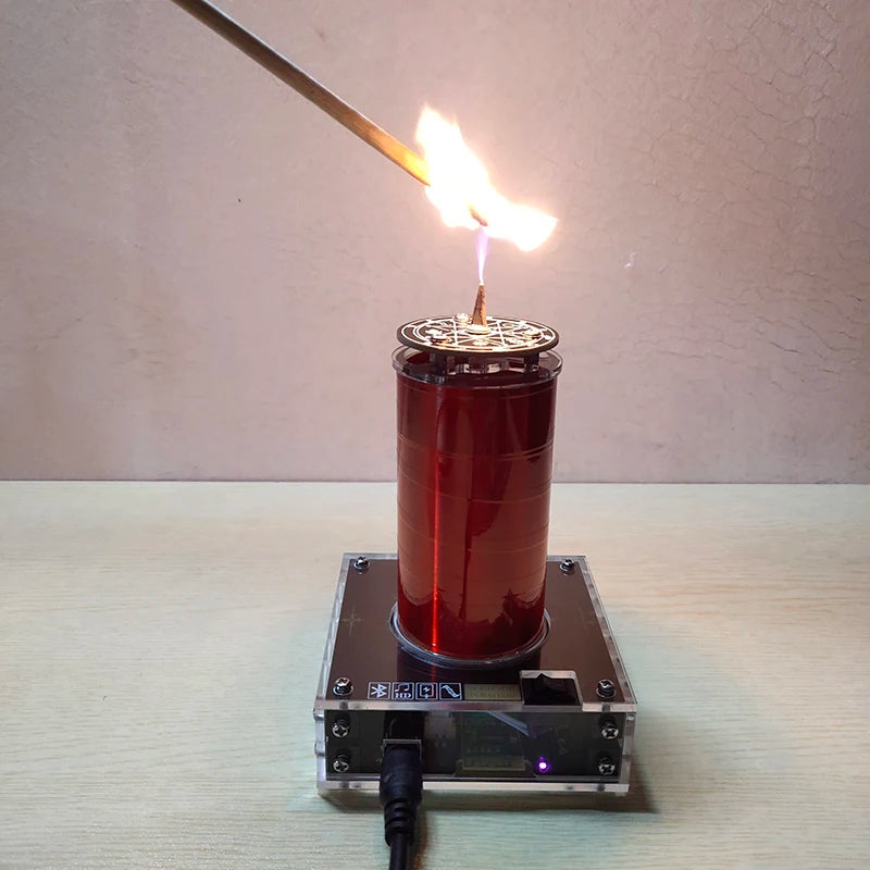 Custom Music Tesla Coil  Music Arc PLLSSTC Plasma Horn Plasma Windmill Manufacturer