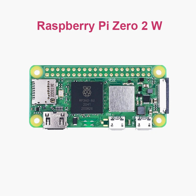 Custom Raspberry Pi Zero 2 W With RP3A0 A Quad-core 64-bit ARM Cortex-A53 Processor 1GHz 512MB of SDRAM Wireless LAN RPI0 2W Manufacturer