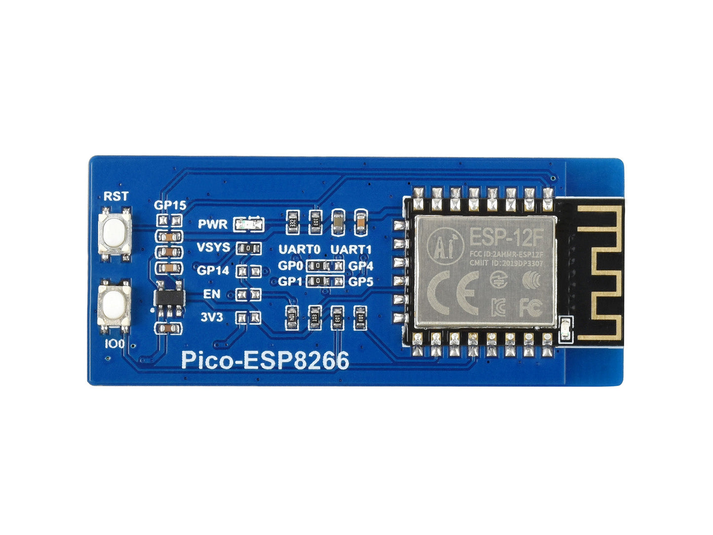 Custom ESP8266 WiFi Module for Raspberry Pi Pico WiFi Expansion Module Based On ESP8266 Supports TCP/UDP Protocol Custom PCB beauty pcb