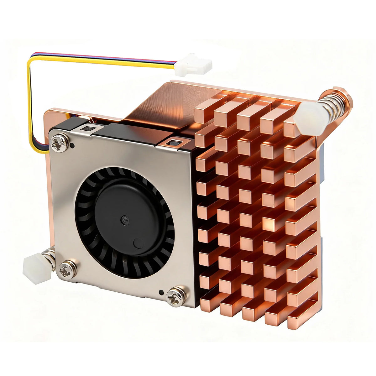 Raspberry Pi 5 Active Cooler H510 Brass Cooler with PWM Cooling Fan