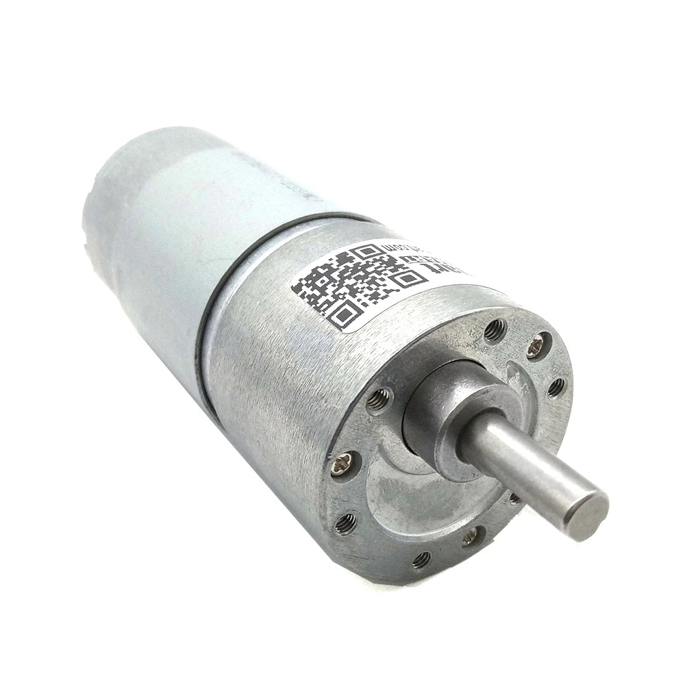 Custom 37GB555 High Torque Electric Motor Low Speed DC 12V 24V Reversed High Torque 6-800RPM 15W Low Noise Gear Motor Robot Manufacturer