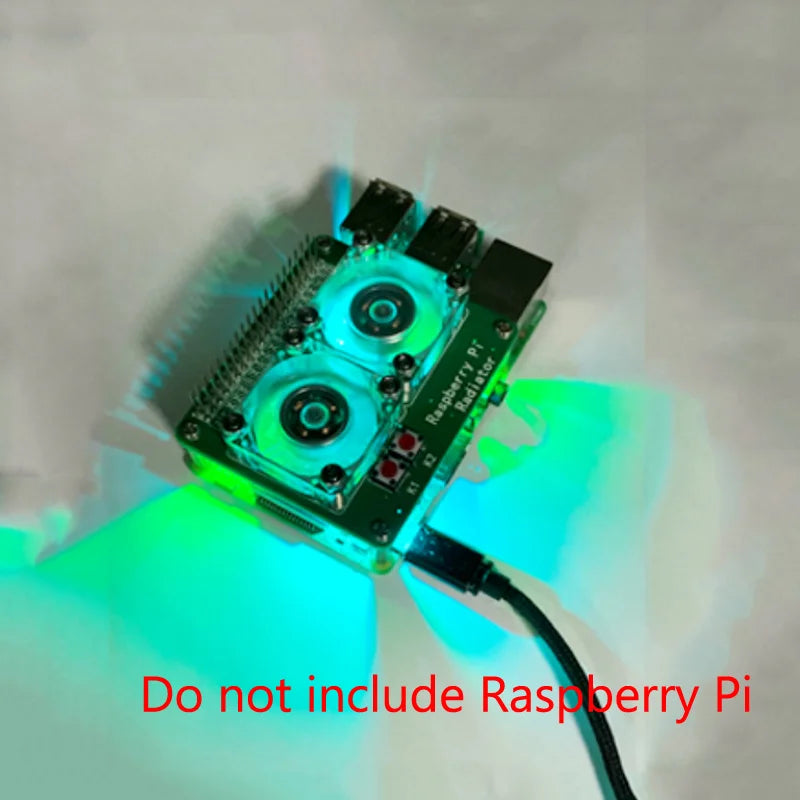 Custom Raspberry Pi Dual Fan Heat hat for Raspberry Pi 4B/3B+/3B/3A+ Manufacturer