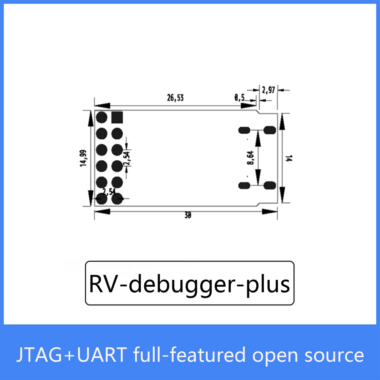 Custom Sipeed RV debugger plus debugger, JTAG+UART full-featured open source Support Secondary development Manufacturer