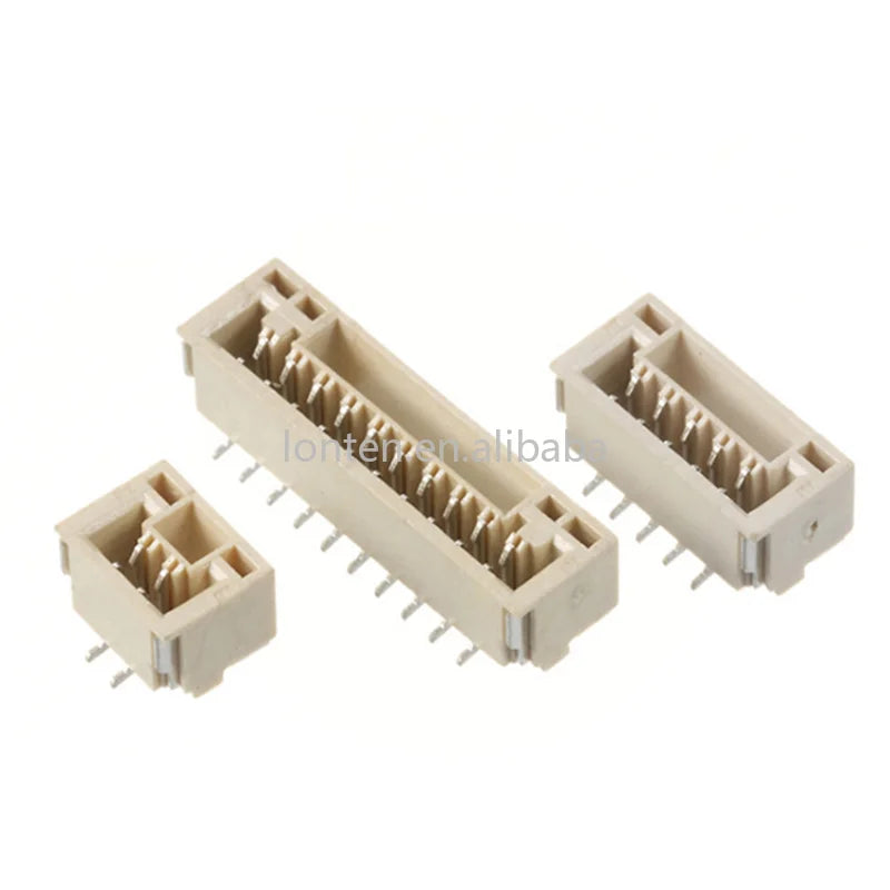 Custom 20Pcs GH 1.25mm with lock connector patch Vertical SMT 2/3/4/5/6/78P GH1.25 Manufacturer
