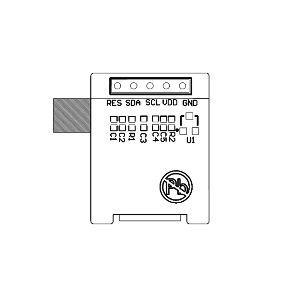 0.66 inch OLED Module 6448 White Screen 64*48 64x48 SPI IIC I2C Interface OLED LCD Display Module for Arduin0 3.3V-5V Custom