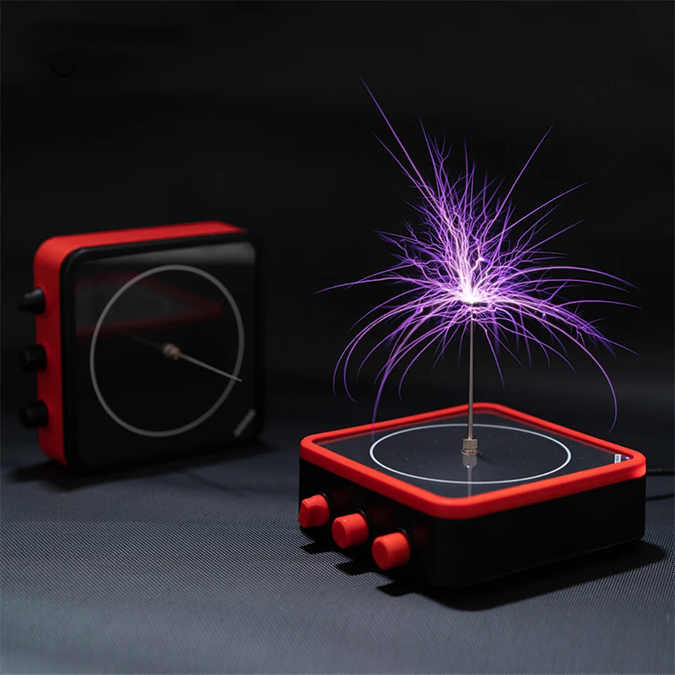 Custom BT-compatible Music Tesla Coil Portable Lightning ARC Voltage Pulse Generator Audio Tesla Coil AC 110-240V 100W Manufacturer