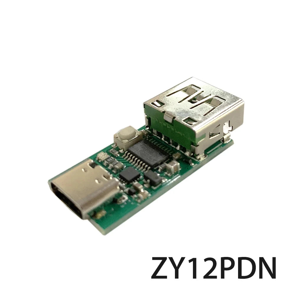 Custom (USB Connector) ZY12PDN PD DC Decoy Detection Type-C PD2.0 3.0 Fast Charging Trigger Module Polling HID Programming Module 5A Manufacturer