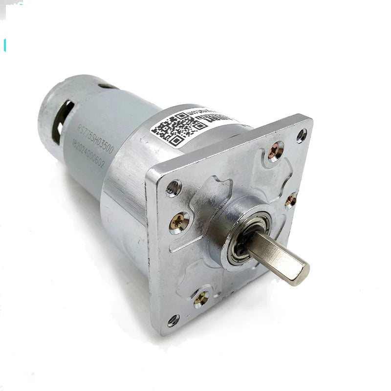 Custom High Torque DC Motor 12V and 24V Of Gear Motor With accurate ball bearing Suitable for electric tools DIY 60GA775 Manufacturer