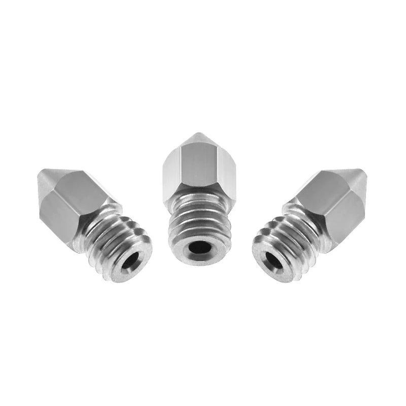 Custom 10Pcs MK8 Nozzle Print Head Stainless Steel Nozzle Extruder 1.75mm Filament For 3D Printer CR10 CR-10S Ender 3 Ender 5 Manufacturer