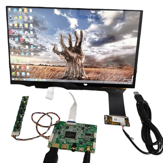 Custom 13.3 inch display capacitive touch module kit 1920x1080 IPS 2mini HD LCD Module Car raspberry pi 3 b Game PS3 XBox PS4 Monitor Manufacturer