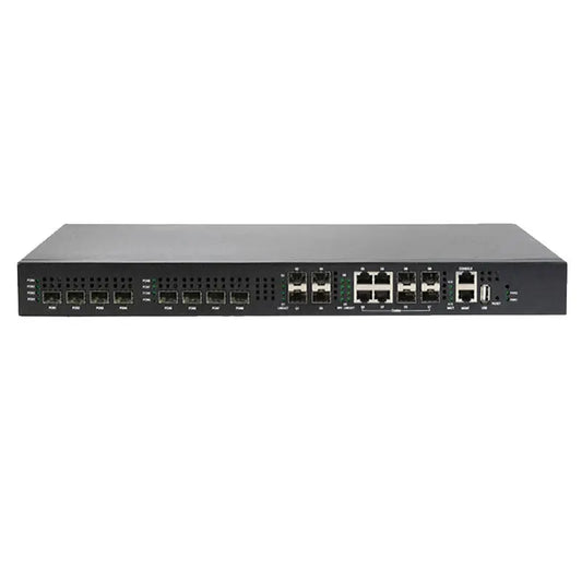 Custom EPON 8 port OLT optical fiber network security monitoring broadband is suitable for ZTE Huawei ONU optical cat equipment Manufacturer
