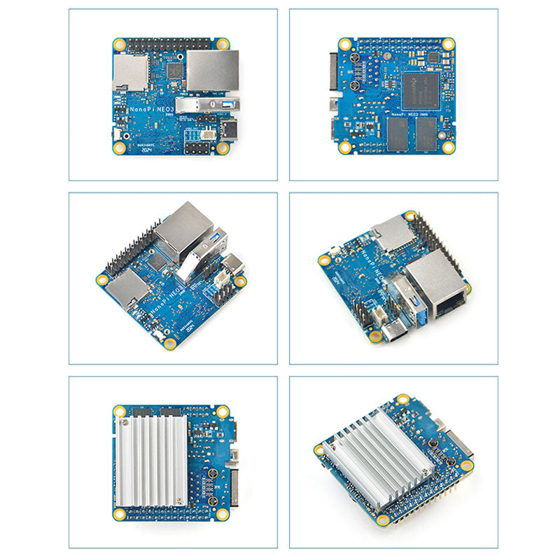 NanoPi NEO3 Mini Development Board RK3328 Gigabit Ethernet port 1GB/2GB memory OpenWrt/LEDE dropship Custom PCB electronics customize