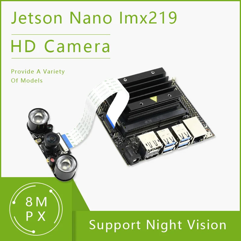 Custom Nvidia Jetson Nano Camera IMX219 77/120/160/200 FOV 8MPX Manufacturer