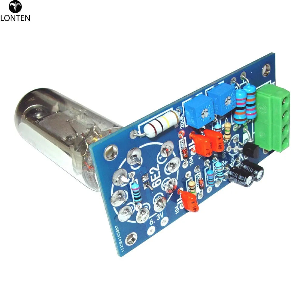 Custom Lonten 6E2 Tube Preamplifier o Board VU Power Level Driver Board Volume Indicator Bile Preamp Vacuum Tone Signal DIY Kit Manufacturer