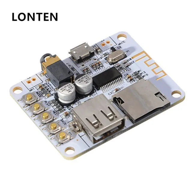 Custom Lonten wireless o Receiver Digital Amplifier Board With USB Port TF Card Slot Decoding Play Manufacturer