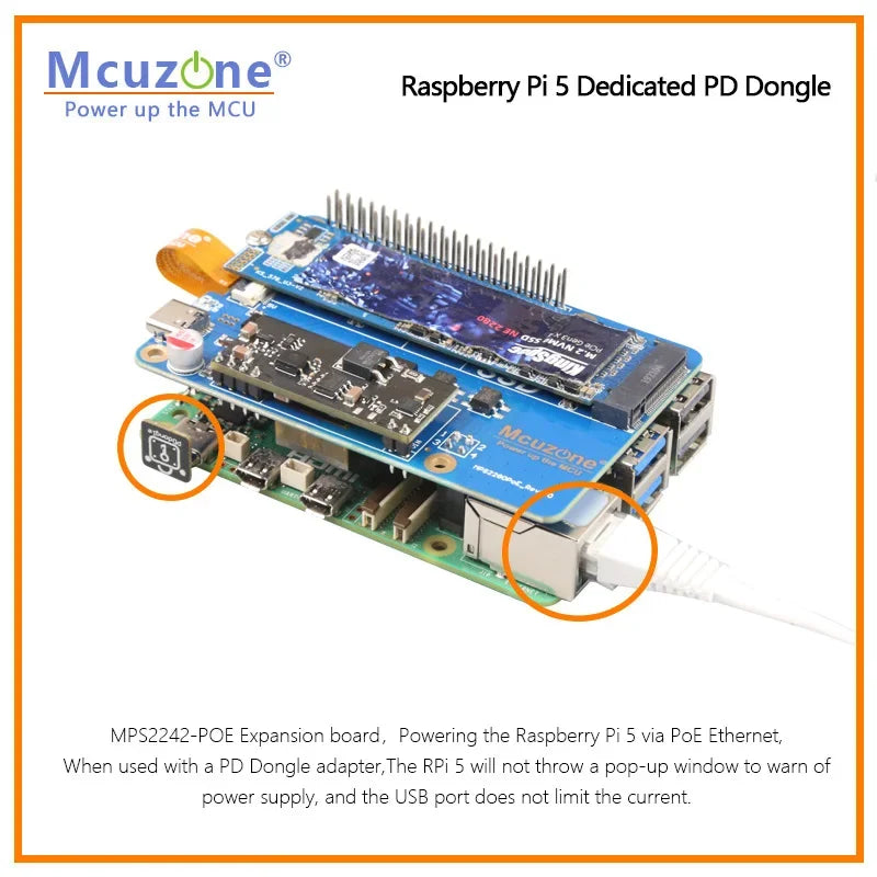 Raspberry Pi PD Raspberry Pi 5 USB-C Port PD Handshake Custom