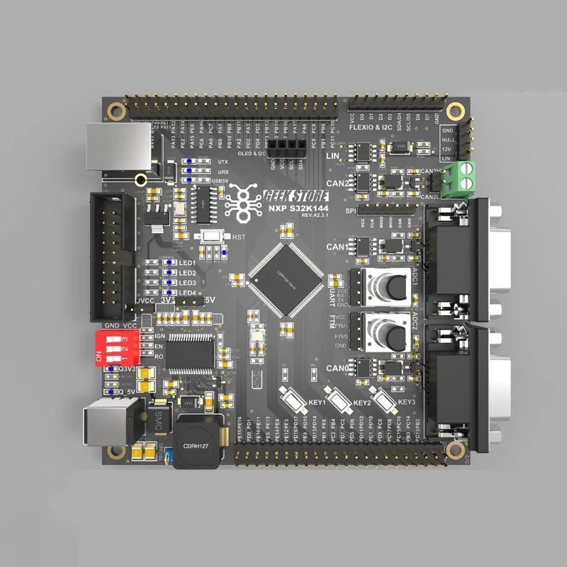 Custom S32K144 development board evaluation board ARM has routine source code LIN 3-way CAN Manufacturer
