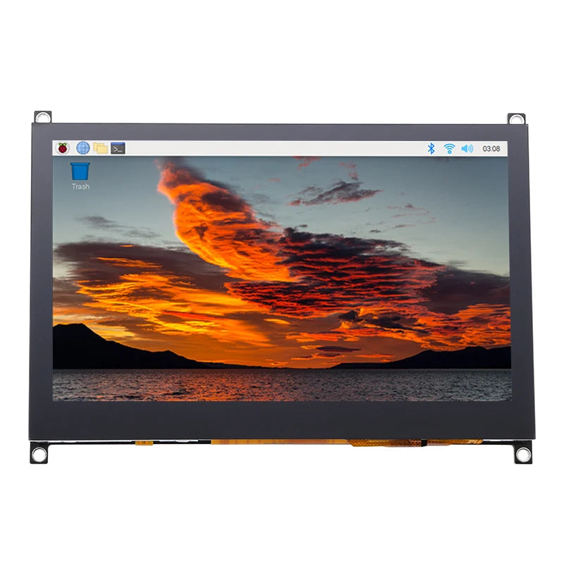 Custom New 4.3 inch/7 inch 800*480 MIPI DSI IPS LCD Display Capacitive Touch Panel Monitor Screen for Raspberry Pi 5 4B 3B+ 3B