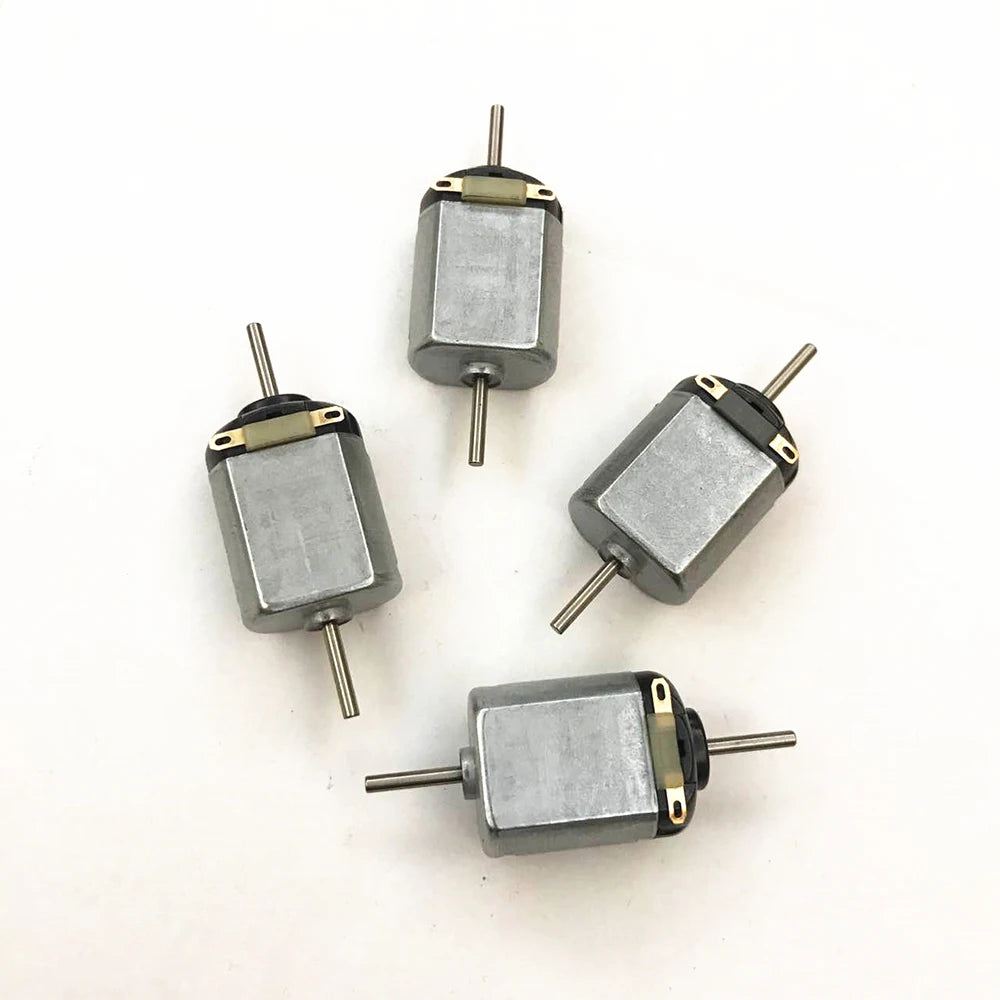 Custom 4pcs130 Electric Motor Dual Shaft DC 1.5V-3V 14000RPM DIY Hobby Toy Car Fan Boat Tank Train Model Manufacturer