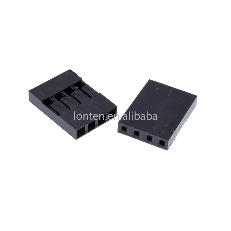 Custom Custom 20Set 2.54mm Dupont Connector 2.54 Single Row Plastic Shell Plug 1P 2P 3P 4P 5P 6P 7P 8P 9P 10P With Female Terminal Manufacturer