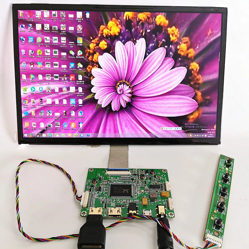 Custom 10 inch 2K display capacitive touch display module kit for Car Raspberry pi 3 pi 4 Android  system IPS 2560X1600 LCD panel Manufacturer