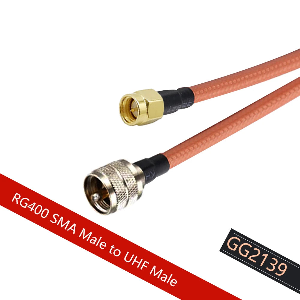Custom Male to PL259 BNC Male Plug Low Loss 50 Ohm RF Coaxial Cable Jumper Adapter  RG400 Coaxial Cable Pigtail15CM 1M 3M 5M Manufacturer