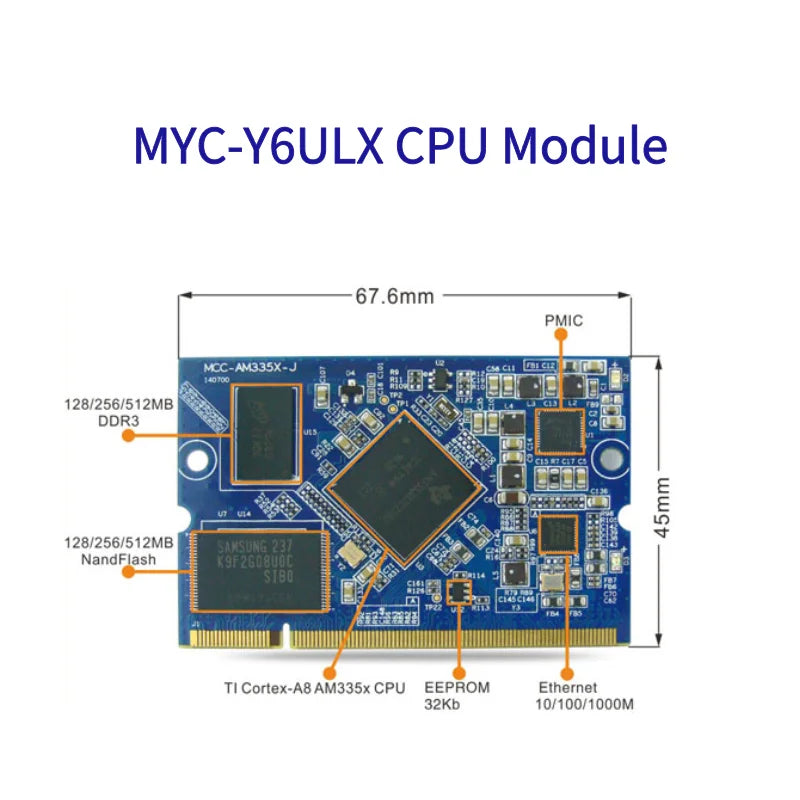 Custom PCBA MCC-AM335X-J CPU Module dev.Module  4.3 inch LCD Module 7 inch Manufacturer