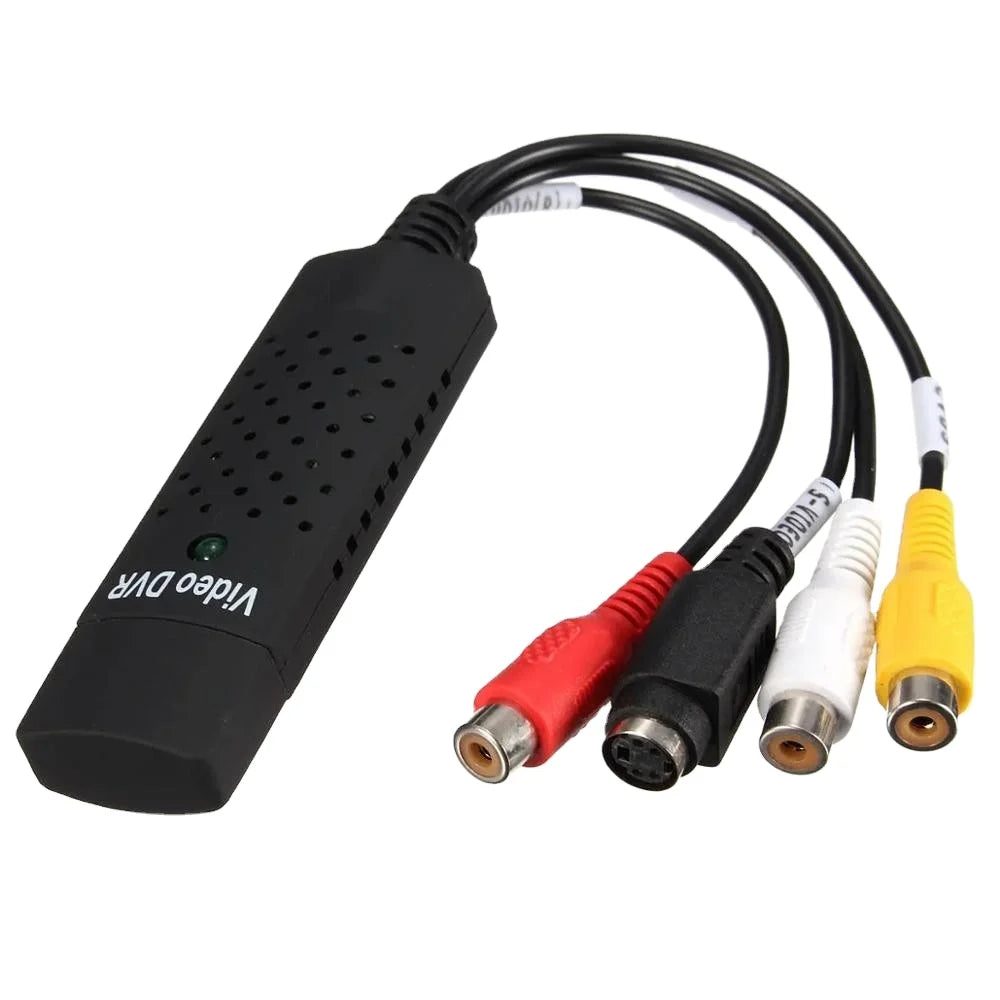 Custom Lonten USB 2.0 Video TV DVD VHS o Capture Adapter Video Capture Card Cable Video DVR Manufacturer