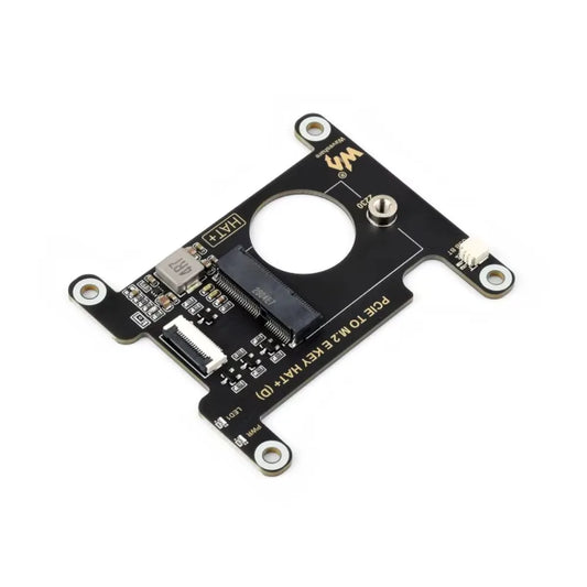 PCIe To M.2 E KEY HAT (D) For Raspberry Pi 5,Compatible With Various NGFF (M.2 E KEY) Wireless NIC,Supports USB BT