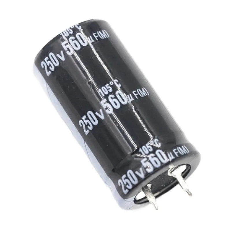Custom high quality 250V560UF 22X35 22X40MM aluminum electrolytic capacitors 250V560UF 22x35 22x40 25x30 25x35MM Manufacturer