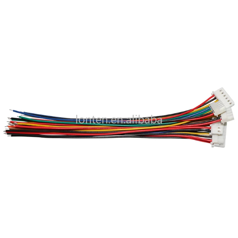 Custom 10PCS 5264 Terminal Line Spacing 2.5mm Electronic Wire 26awg Single Head Connection Wire 100MM 2p 3p 4p 5p 6p Manufacturer