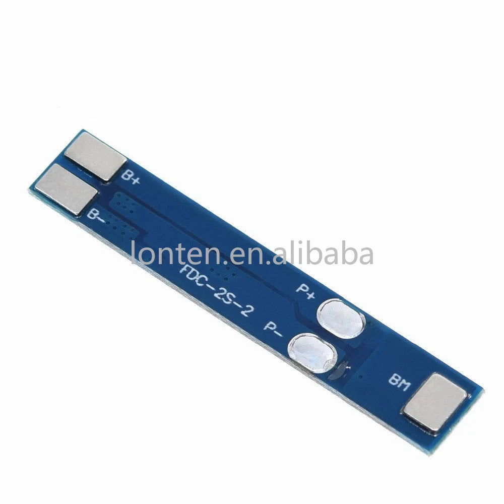 Custom 2S 3A Li-ion Lithium Battery 7.4v 8.4V 18650 Charger Protection Board bms pcm for li-ion lipo battery cell pack Manufacturer