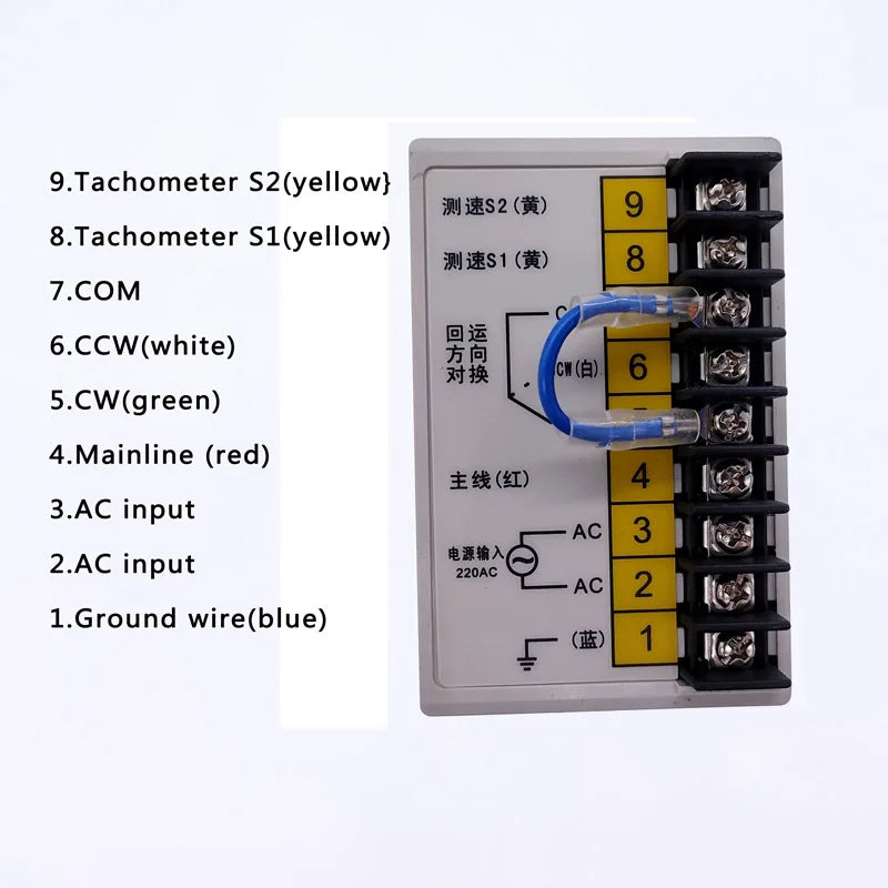 Custom 400W speed controller US-A-52 Motor Speed Pinpoint Regulator Controller AC 220V Forward & Backward 50/60hz Manufacturer