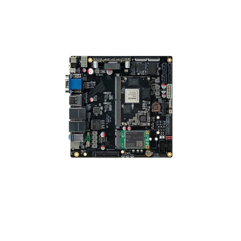 Custom PCBA ITX-3588J  8K RK3588 development board  core board 8nm Cortex-A76 6Tops Manufacturer