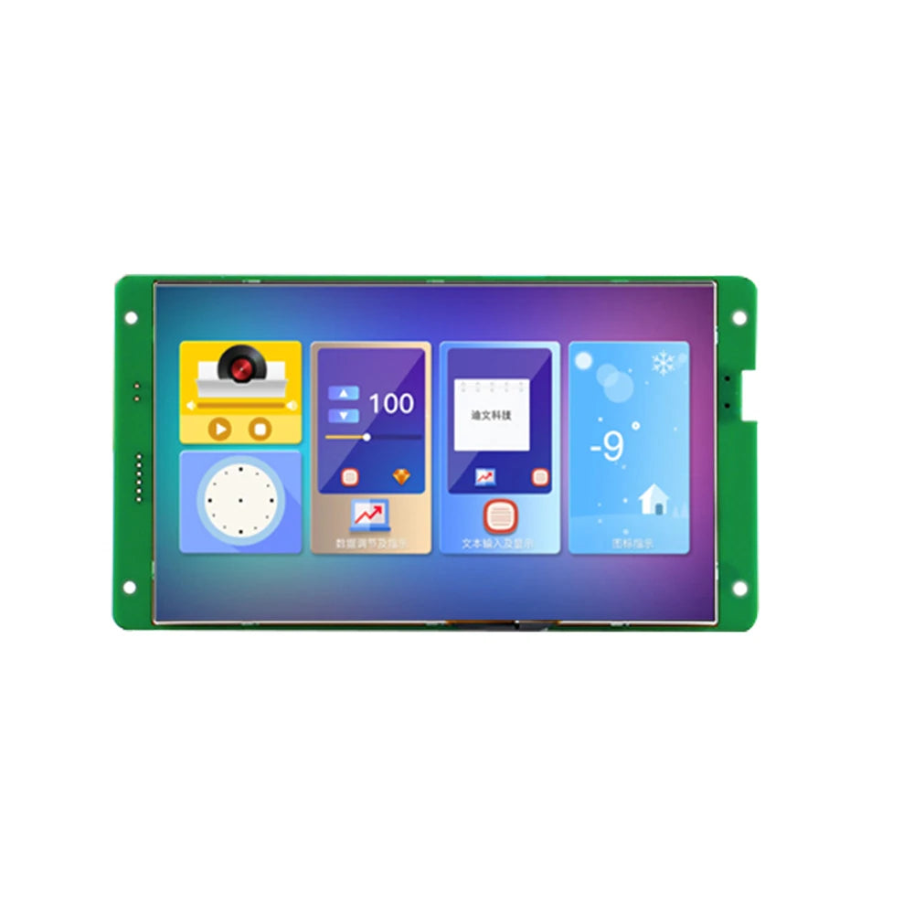 Custom LONTEN 7 inch serial screen DGUS II Smart screen IPS capacitive touch screen display module 480*854 Manufacturer